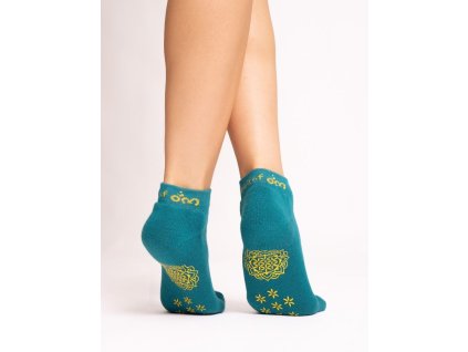 spirit_of_om_ponozky_z_bio_bavlny_tyrkysove_protiskluzove