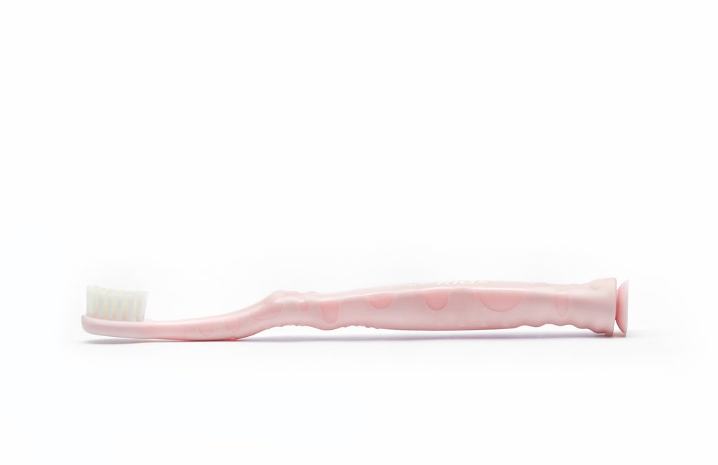 Nano-b dětský zubní kartáček se stříbrem - růžový