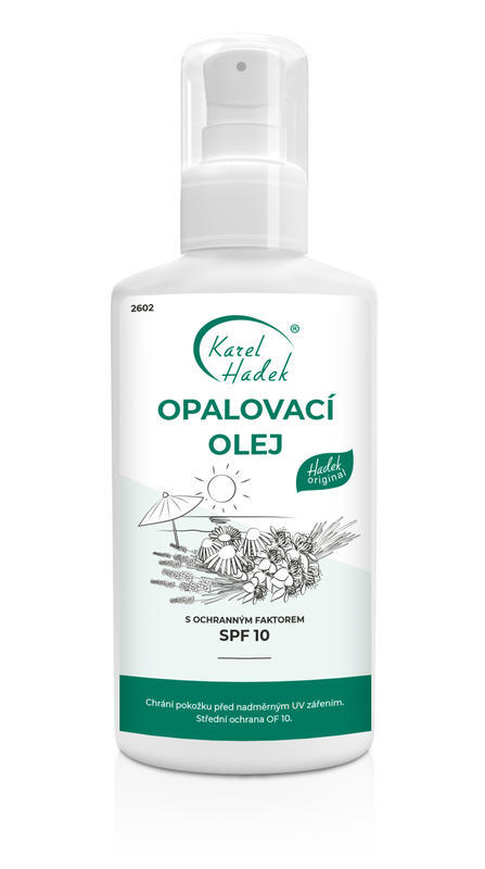 Karel Hadek AKH opalovací olej SPF 10 balení: 100 ml