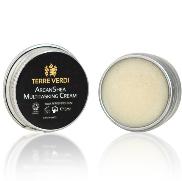 VZOREK - Terre Verdi multifunkční bio balzám s bambuckým máslem a arganovým olejem - 5 ml