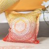 The Spirit of OM dekorační polštář "Východ slunce" - 40x40 cm