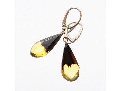 amber earrings