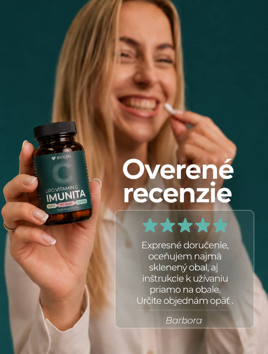 Biocen Lipozomálny Vitamín C Imunita Recenzia