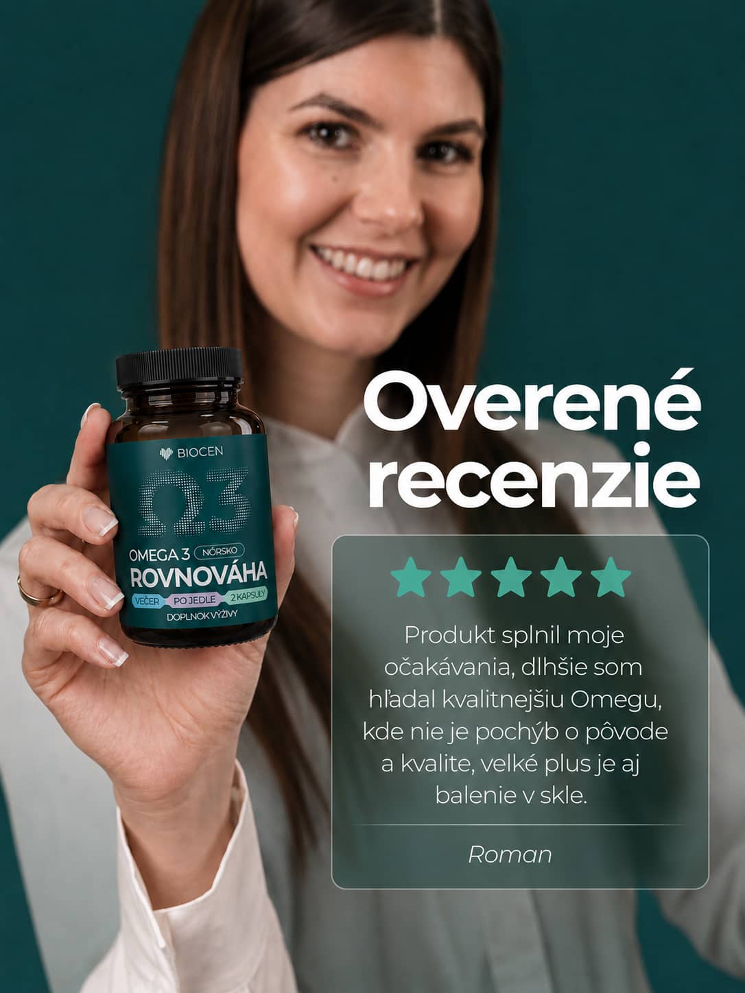 Overené recenzie zákazníkov na Biocen Omega 3 z Nórska