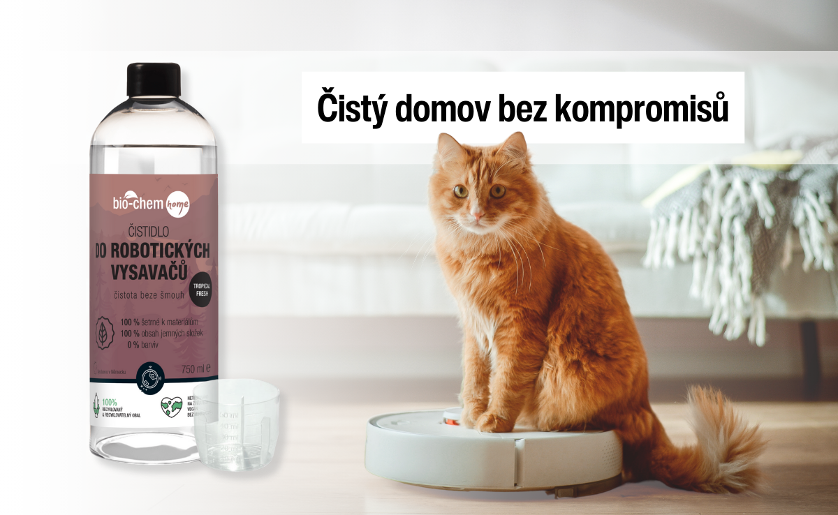Čistidlo do robotických vysavačů s mopem