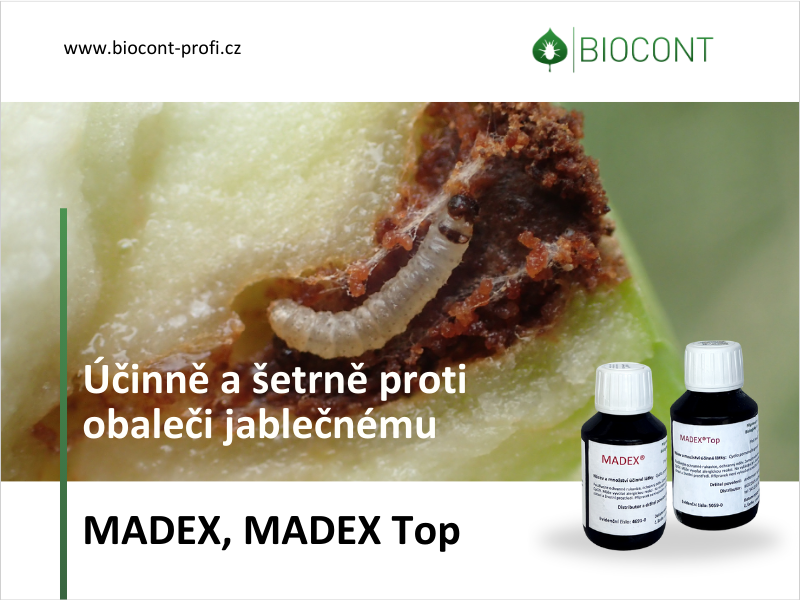 Přípravky do antirezistentní strategie proti obaleči jablečnému