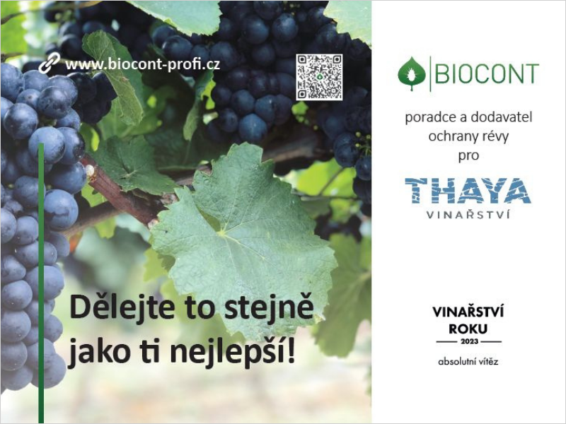 Jsme hrdým dodavatelem Thaya vinařství