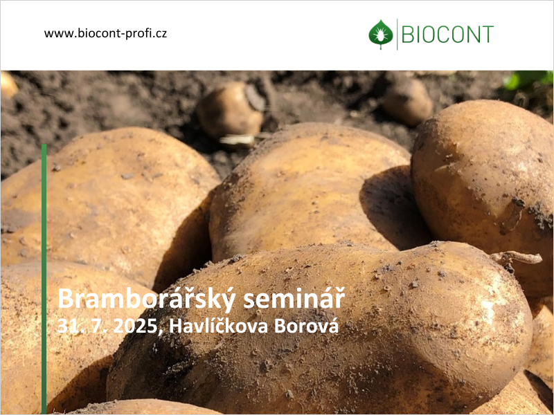 Navštivte nás na bramborářském semináři