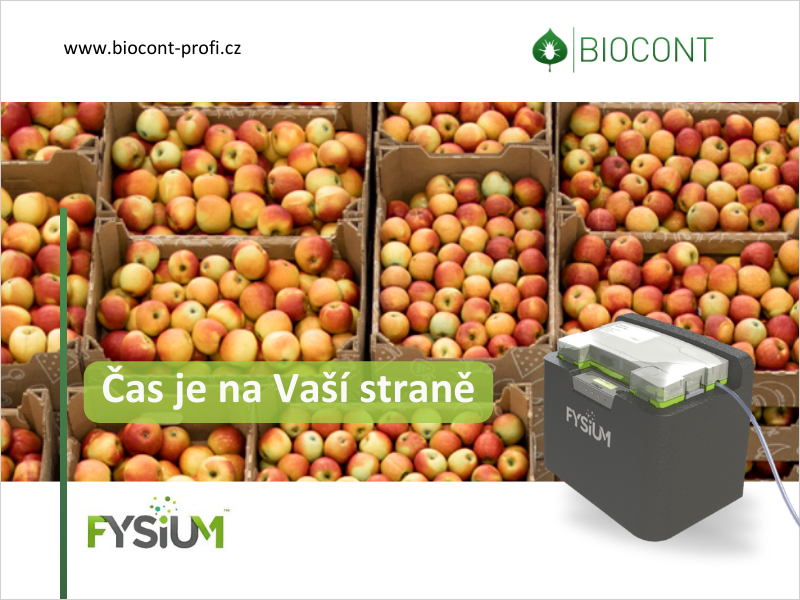 FYSIUM® – moderní technologie pro delší čerstvost a kvalitu jablek