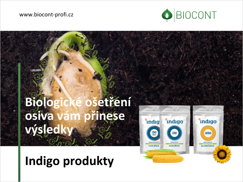 Snižte stres rostlin z nedostatku vody díky produktům Indigo