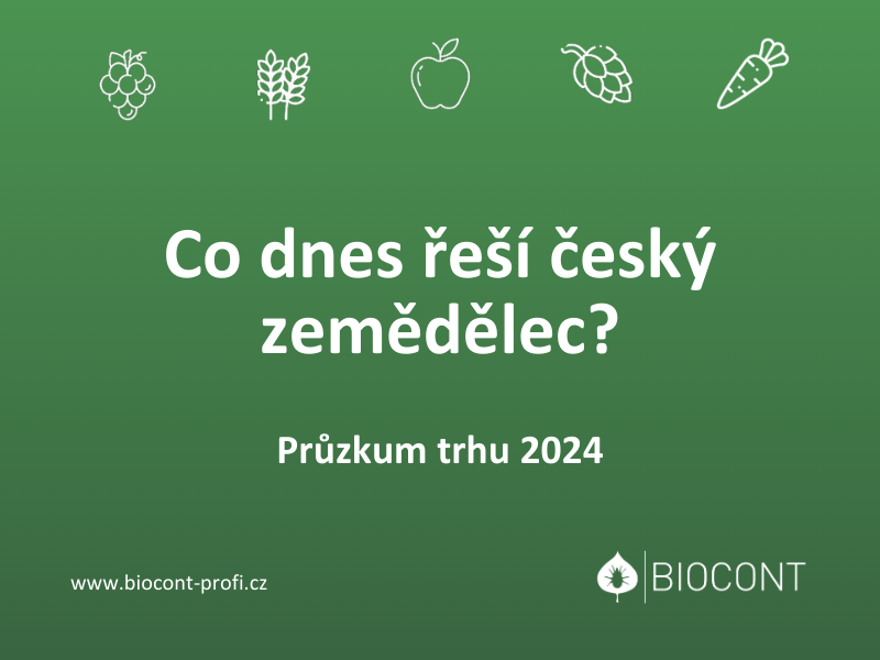 Průzkum ukázal, že biologická ochrana má v Česku stále silnější pozici