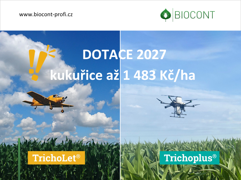 Nepropásněte dotaci na biologickou ochranu pro příští rok