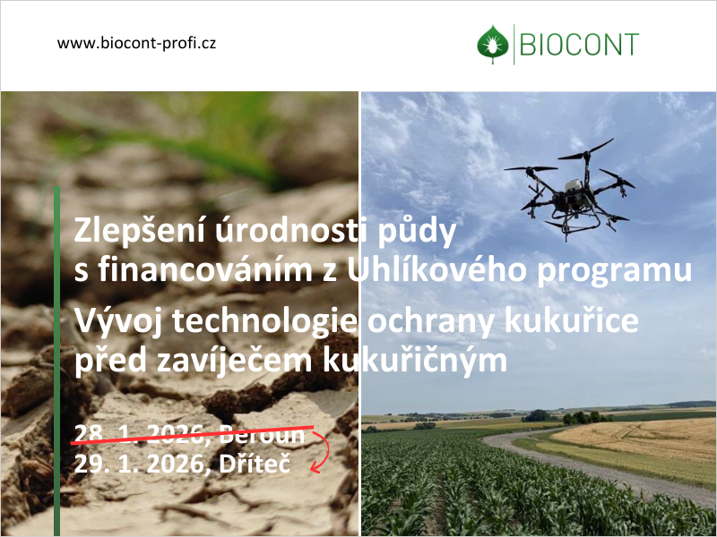 Přijďte se dovědět více k Uhlíkovému programu a inovacím ve službě TrichoLetu