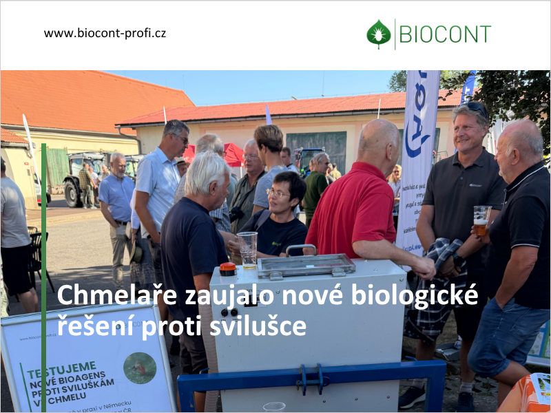 Na Stekníku jsme představili novou biologickou ochranu proti sviluškám