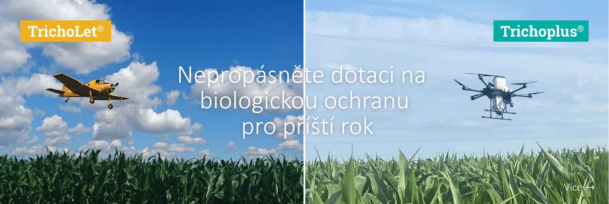 Nepropásněte dotaci na  biologickou ochranu  pro příští rok