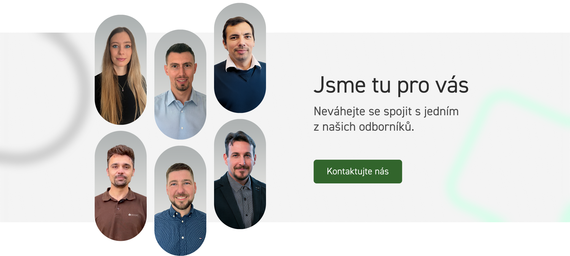 Kontakty - Neváhejte se spojit s jedním z našich odborníků