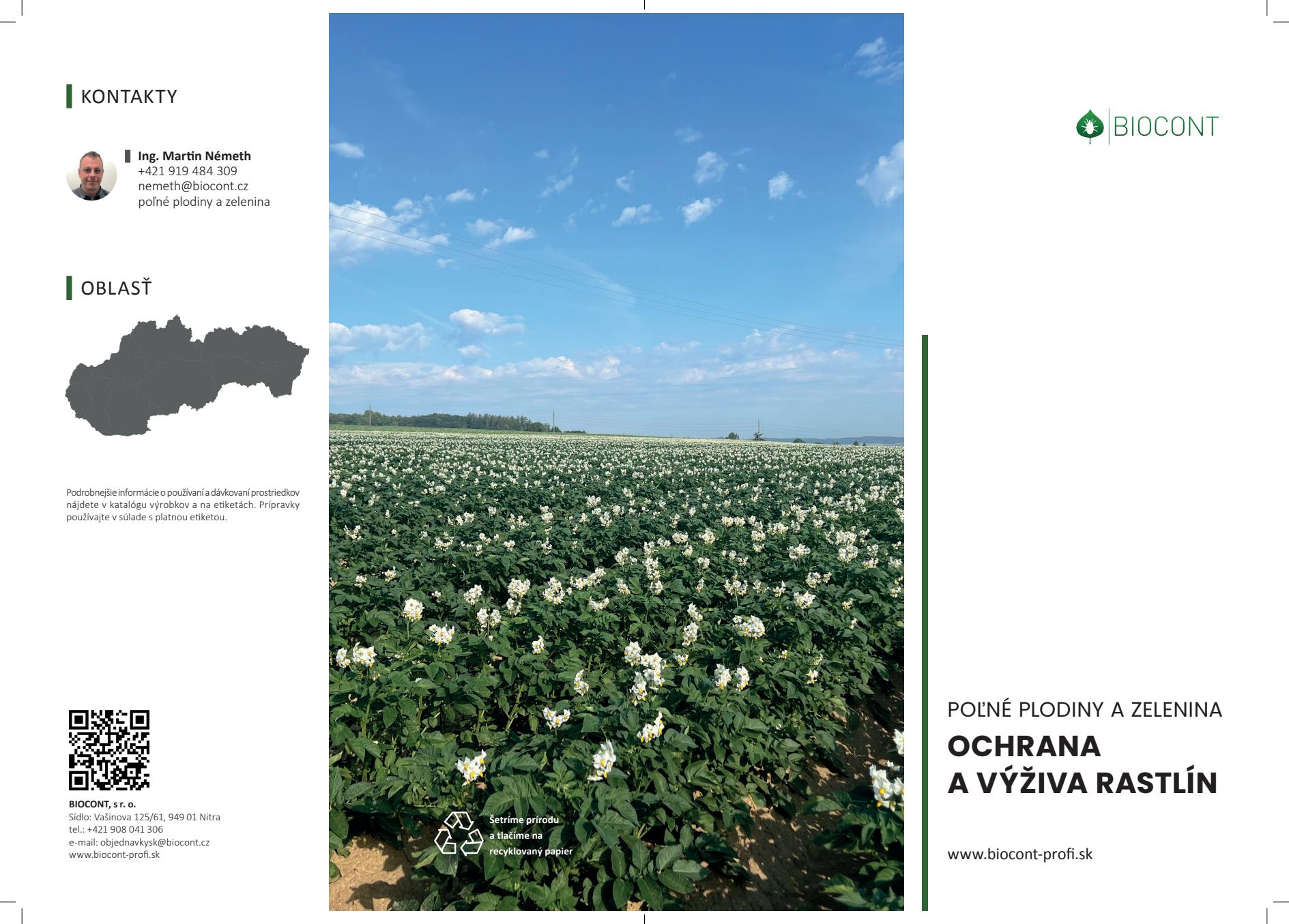 Brožúry_ovocie_vinice_ poľné plodiny a zelenina na rok 2025