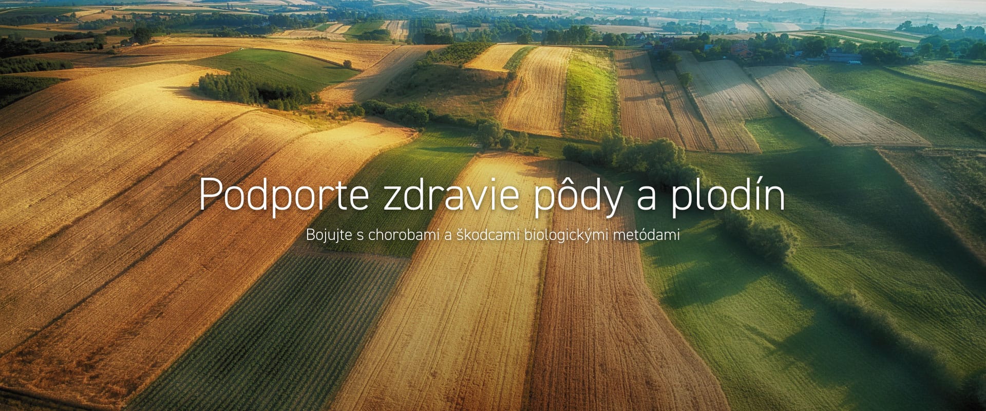 Podporte zdravie pôdy a plodín