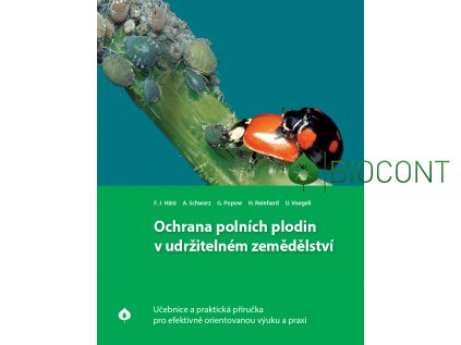 Kniha Ochrana polních plodin v udržitelném zemědělství Biocont titulní str