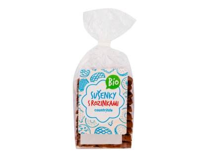 12631 susenky s rozinkami 230 g bio country life
