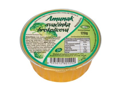 17476 svacinka brokolicova 120 g amunak