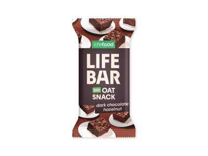 18850 tycinka lifebar oat snack s liskovymi orisky a cokoladou 40 g bio lifefood