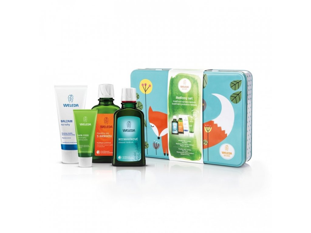 Rodinný set tradičných produktov Weleda (Objem 1 ks)