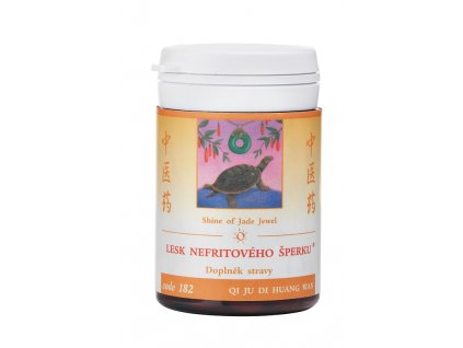 LESK NEFRITOVÉHO ŠPERKU - QI JU DI HUANG WAN - TCM Herbs (Objem 100 tabliet / 30 g)