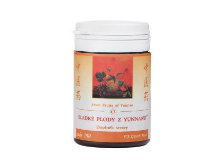 SLADKÉ PLODY Z YUNNANU - YU QUAN WAN - TCM Herbs (Objem 200 tabliet / 36 g)