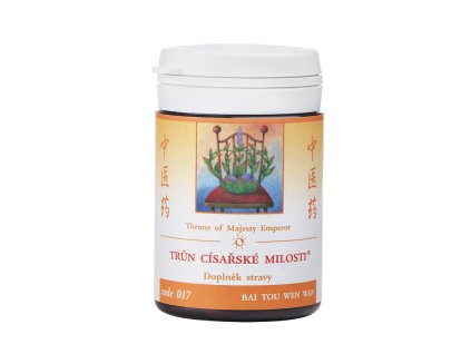 TRÓN CISÁRSKEJ MILOSTI - TCM Herbs (Objem 100 tabliet / 30 g)