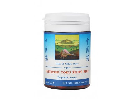 ZASTAVENIE TOKU ŽLTEJ RIEKY - BEI XIE SHEN SHI WAN - TCM Herbs (Objem 100 tabliet / 30 g)