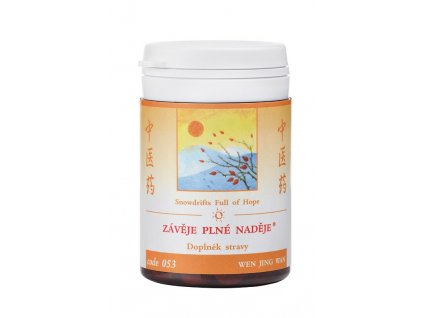 ZÁVEJE PLNÉ NÁDEJE - WEN JING WAN - TCM Herbs (Objem 100 tabliet / 30 g)