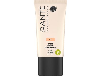 mineralny make up 03 neutral beige sante