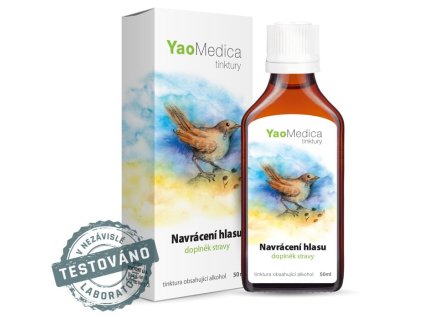 Navrátenie hlasu - Hai Zi Qi Tang tinktúra z čínskych bylín YaoMedica