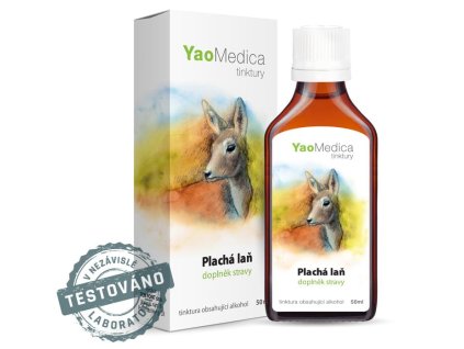 Plachá laň - Shi Wei Wen Dan Tang tinktúra z čínskych bylín YaoMedica