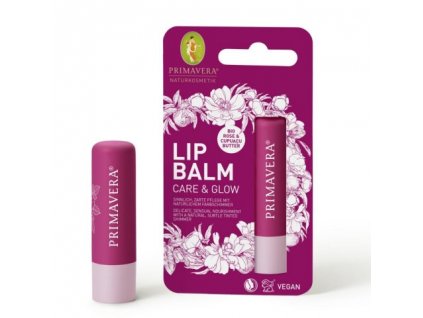 ruzovy balzam na pery s leskom primavera