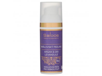 bio pletovy peeling levandula saloos