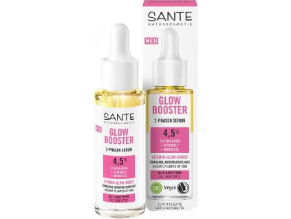 2-fázové sérum GLOW BOOSTER Sante 30 ml (Obsah 30 ml)