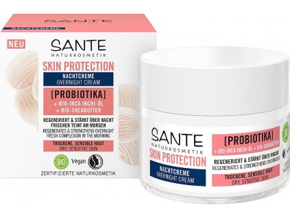 Nočný krém Skin Protection Sante 50 ml (Obsah 50 ml)