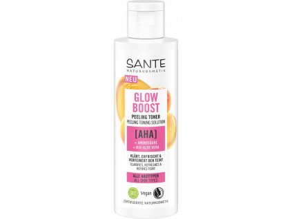 peelingove tonikum glow boost sante