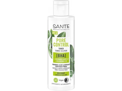 Pleťové tonikum PORE CONTROL Sante 125 ml (Obsah 125 ml)