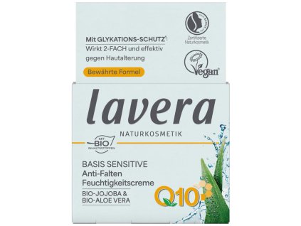 hydratacny krem proti vraskam Q10 lavera
