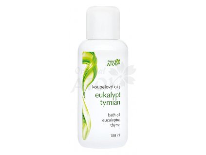 Kúpeľový olej Eukalypt-Tymián - Original ATOK (Obsah 100 ml)