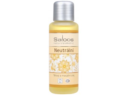 Neutrálny bio olej - Saloos (Objem 50 ml)