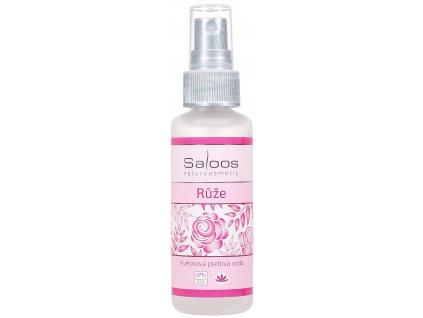 Ružová kvetová voda Saloos (Objem 50 ml)