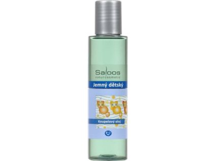 Jemný detský kúpeľový olej - Saloos (Objem 125 ml)