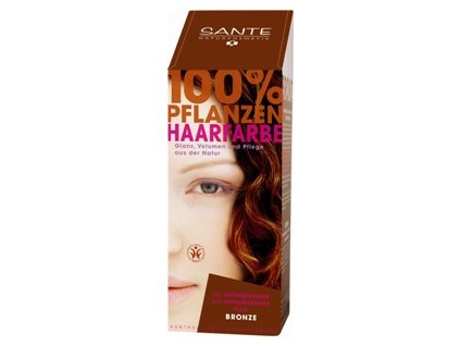 Sante prášková farba na vlasy - bronzová (Objem 100 g)
