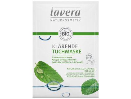 cistiaca textilna maska lavera