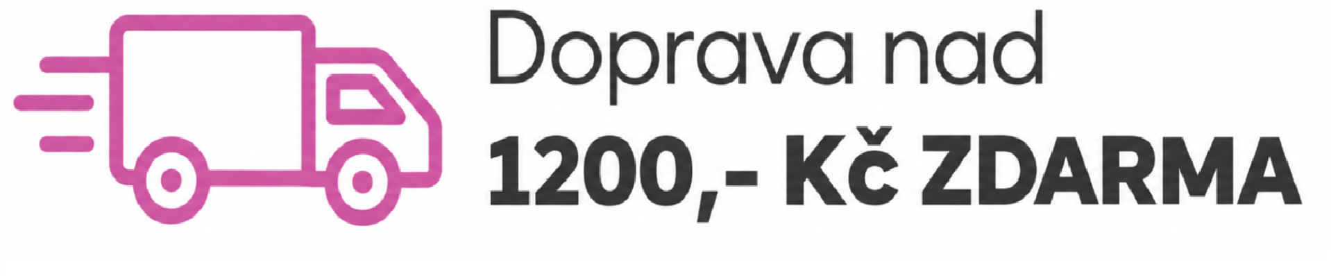 Doprava nad 1200,- Kč ZDARMA