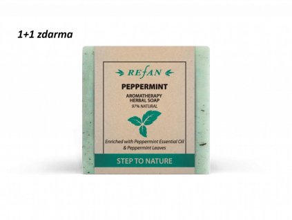 Přírodní bylinkové mýdlo Máta 120 g